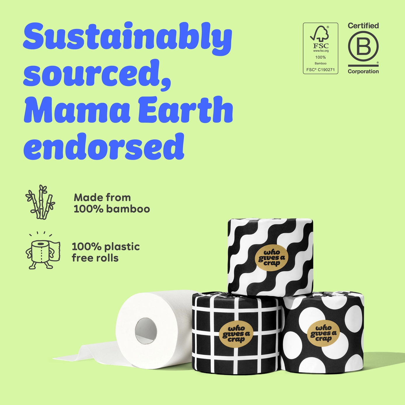 Extra Soft Double Length Toilet Roll (8 Pack) - Image 2