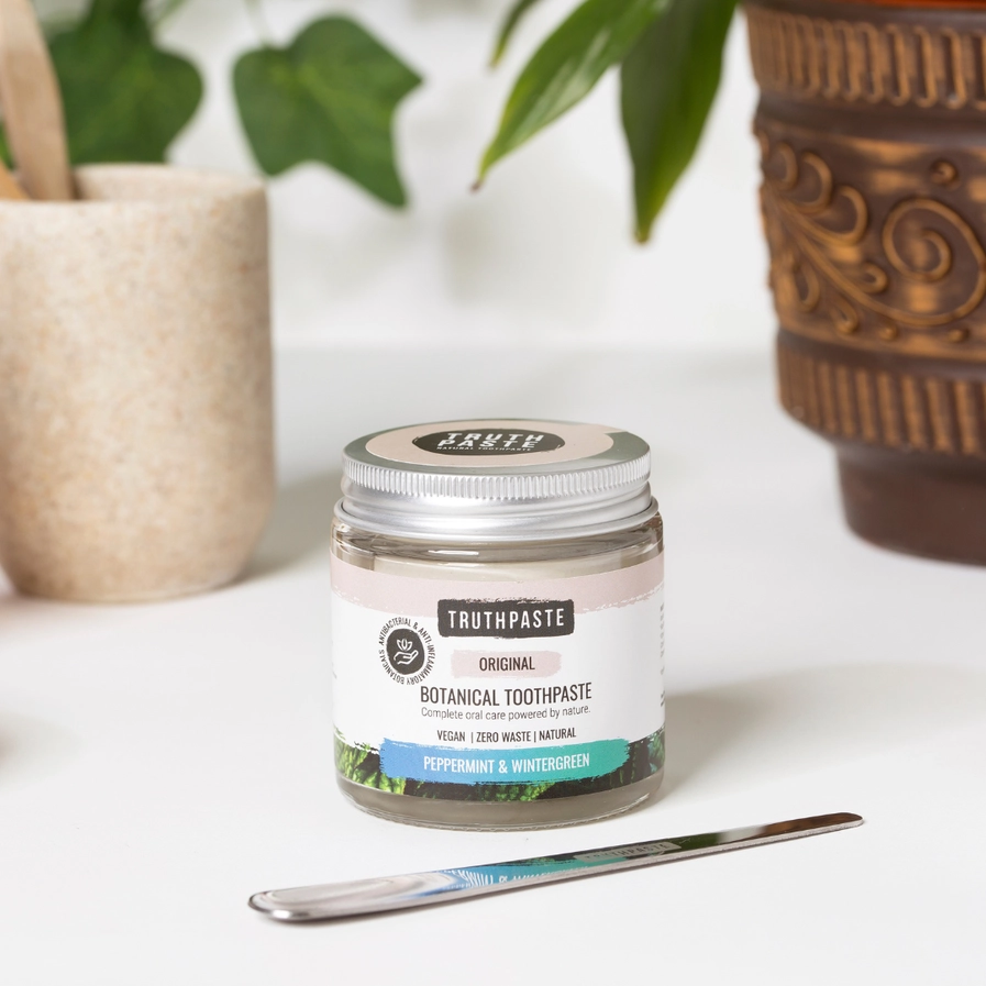 Peppermint & Wintergreen Natural Toothpaste - Image 2