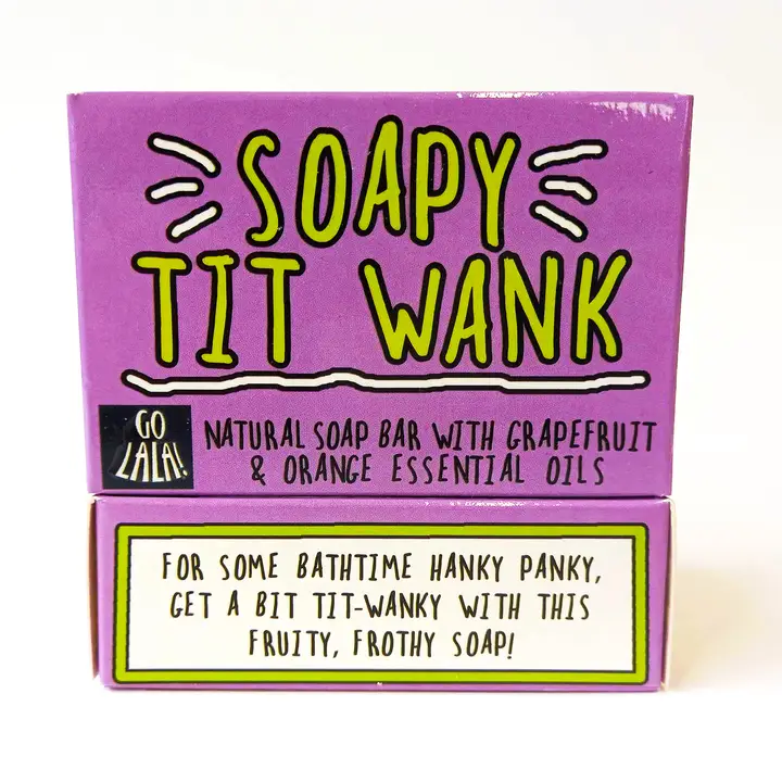 Soapy Tit Wank Novelty Festive Soap