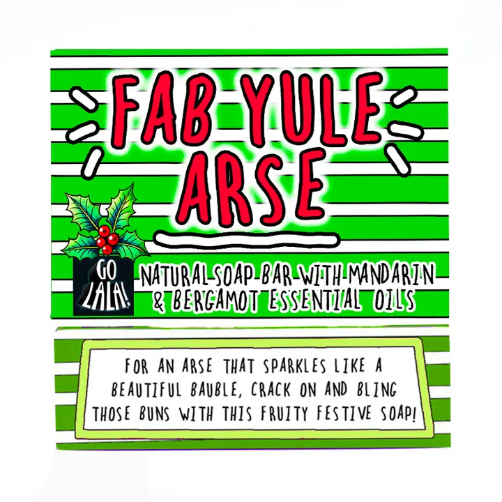 Fab Yule Arse Christmas Soap
