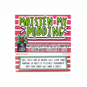 Moisten My Pudding Christmas  - Novelty Christmas Soap